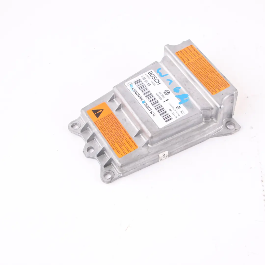 MLW164 Moduł Kontroler Poduszki Powietrznej Airbag do Mercedes o numerze A1648204326 Mercedes MLW164 Moduł Kontroler Poduszki Powietrznej Airbag - SKU A1648204326 - Numer Części A1648204326