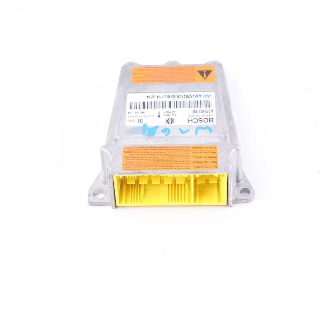 MLW164 Moduł Kontroler Poduszki Powietrznej Airbag do Mercedes o numerze A1648204326 Mercedes MLW164 Moduł Kontroler Poduszki Powietrznej Airbag - SKU A1648204326 - Numer Części A1648204326