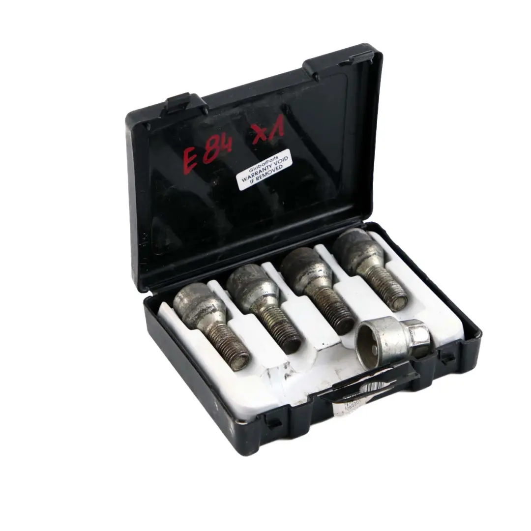 BMW E87 Set Locking Wheel Bolt Locks Security Nut Carflow Evo Trilock M12x1.5x28 - SKU Carflow Trilock - Part number Carflow Trilock