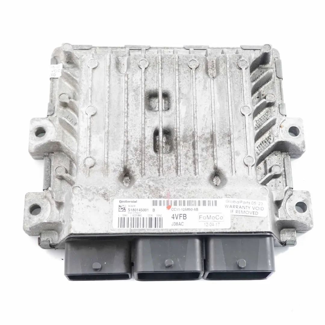 Ford Transit Engine Control Unit ECU 4VFB Module 2.2 TDCi - SKU CC11-12A650-AB - Part number CC11-12A650-AB