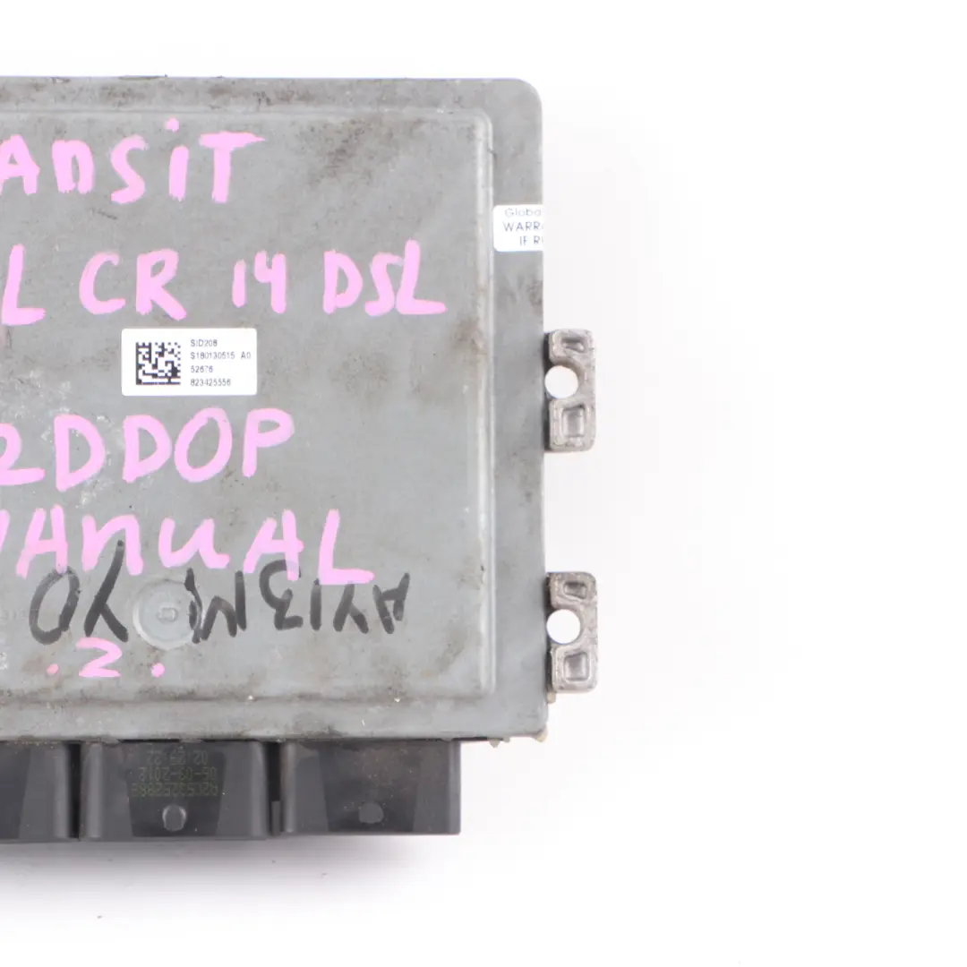 Ford Transit MK7 2.2 TDCI Diesel Engine Control Unit ECU Manual - SKU CC1112A650AC - Part number CC1112A650AC