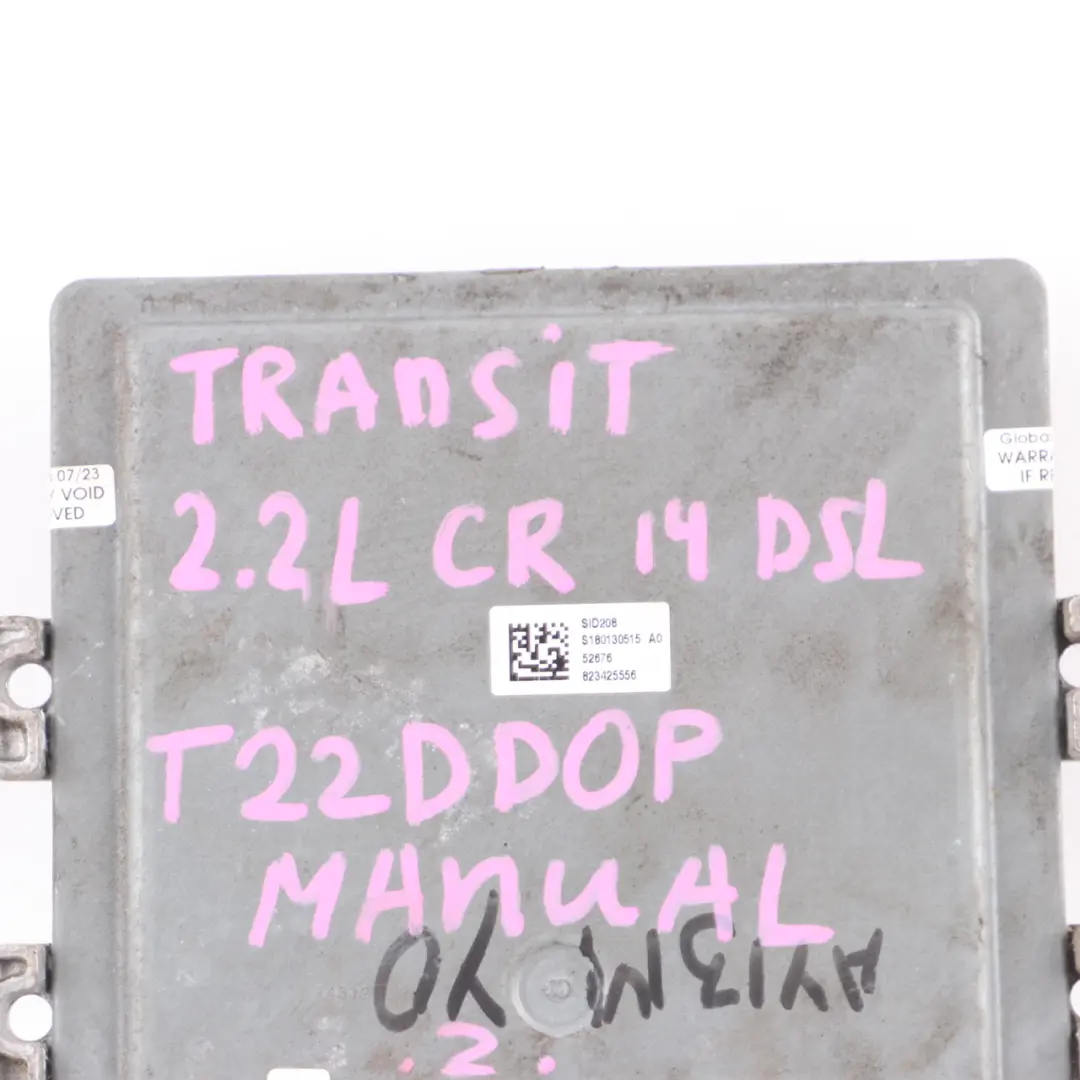 Ford Transit MK7 2.2 TDCI Diesel Engine Control Unit ECU Manual - SKU CC1112A650AC - Part number CC1112A650AC