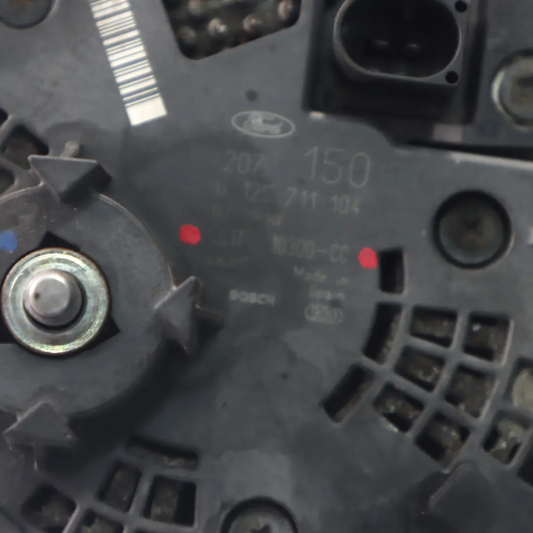 Alternador Ford Transit MK7 Diesel 2.2 Tdci Bosch para con número de pieza CC1T-10300-CC Alternador Ford Transit MK7 Diesel 2.2 Tdci Bosch - SKU CC1T-10300-CC - Número de pieza CC1T-10300-CC