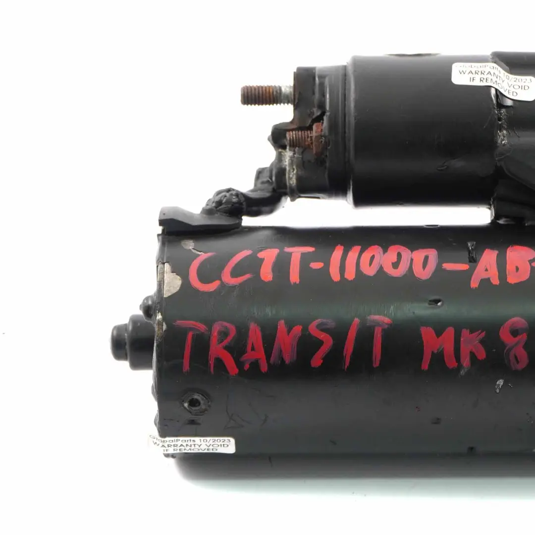 Ford Transit Mk8 Starter Motor Engine Actuator Diesel 2.2 TDCi - SKU CC1T-11000-AB-1 - Part number CC1T-11000-AB