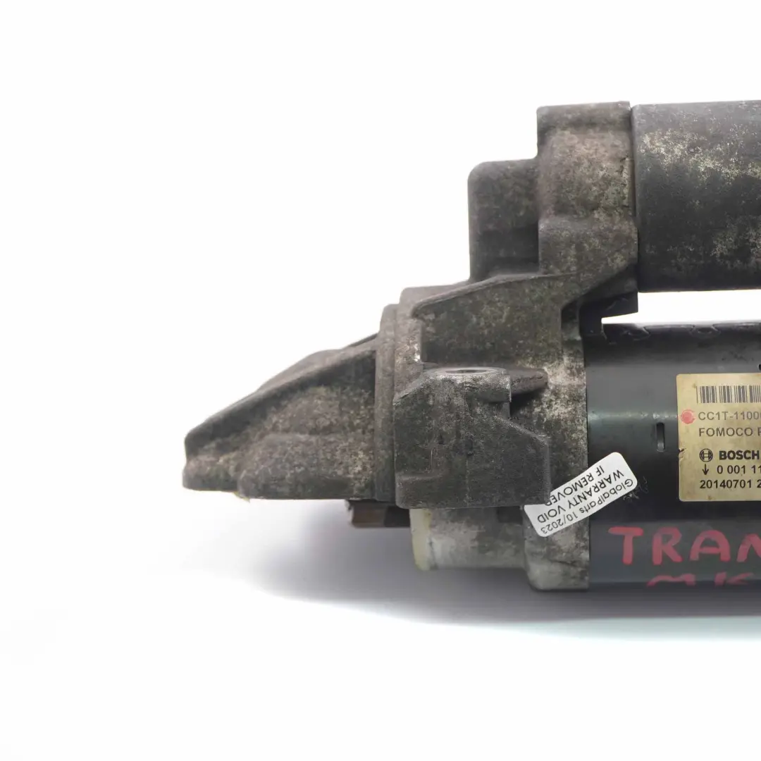 Ford Transit Mk8 Starter Motor Engine Actuator Diesel 2.2 TDCi - SKU CC1T-11000-AB - Part number CC1T-11000-AB