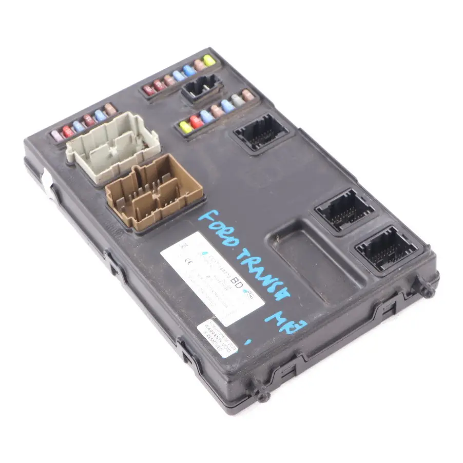  Fuse Box Ford Transit MK7 Fuse Relay Box Body Control Module BCM - SKU CC1T-14A073-BD - Part number CC1T-14A073-BD