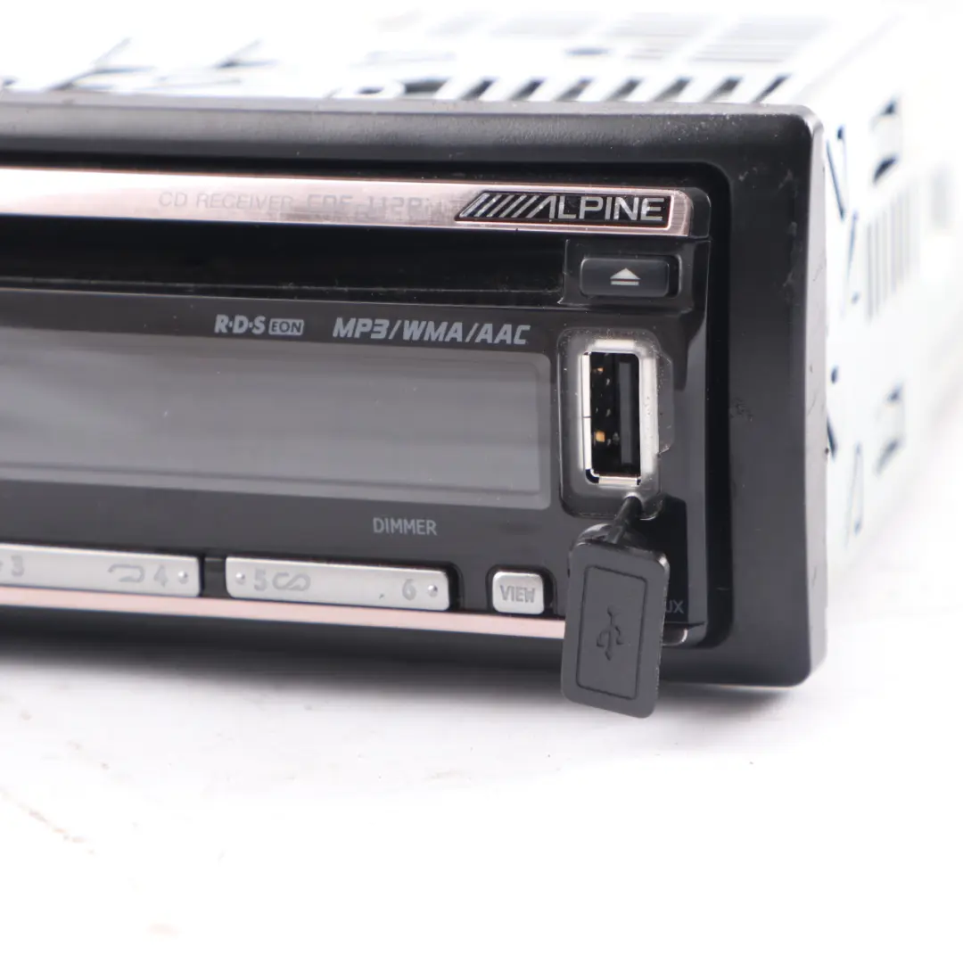 Genuine Alpine CD MP3 USB iPod Car Radio Stereo Audio Media Player to with Part number CDE-112Ri Genuine Alpine CD MP3 USB iPod Car Radio Stereo Audio Media Player - SKU CDE-112Ri - Part number CDE-112Ri