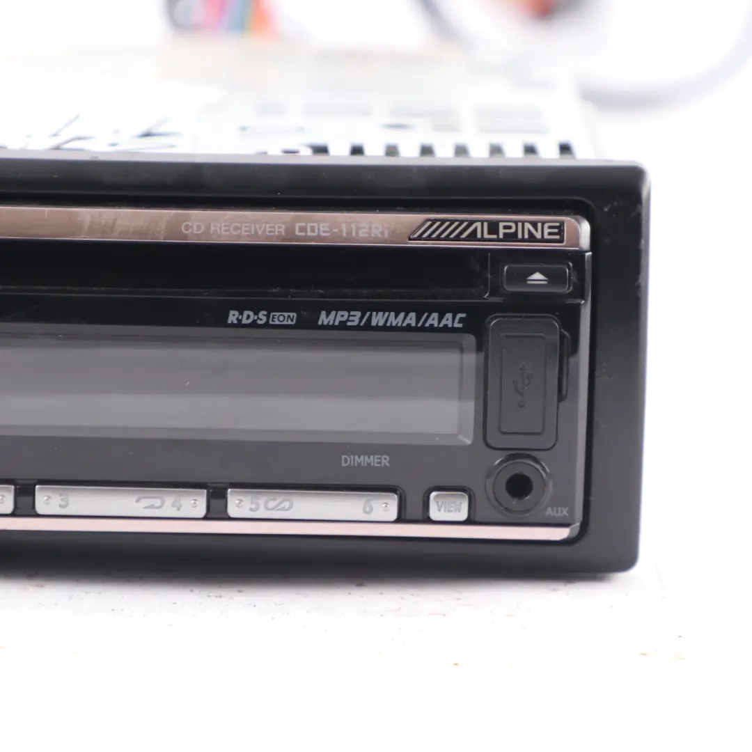 Genuine Alpine CD MP3 USB iPod Car Radio Stereo Audio Media Player to with Part number CDE-112Ri Genuine Alpine CD MP3 USB iPod Car Radio Stereo Audio Media Player - SKU CDE-112Ri - Part number CDE-112Ri