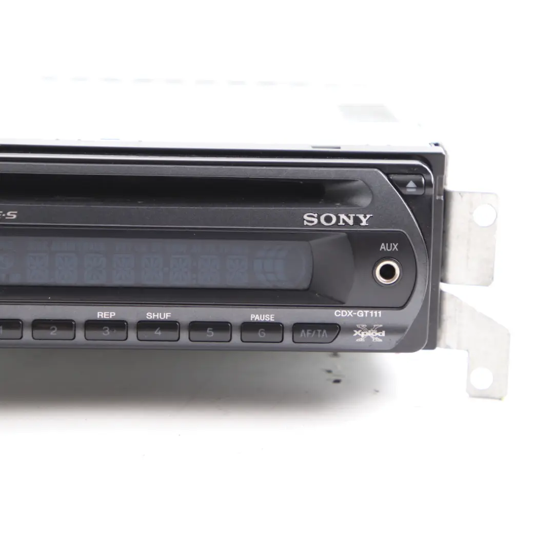 Genuine Sony Xplod CD Compact Disc Stereo Audio Player Head Unit to with Part number CDX-GT111 Genuine Sony Xplod CD Compact Disc Stereo Audio Player Head Unit - SKU CDX-GT111 - Part number CDX-GT111