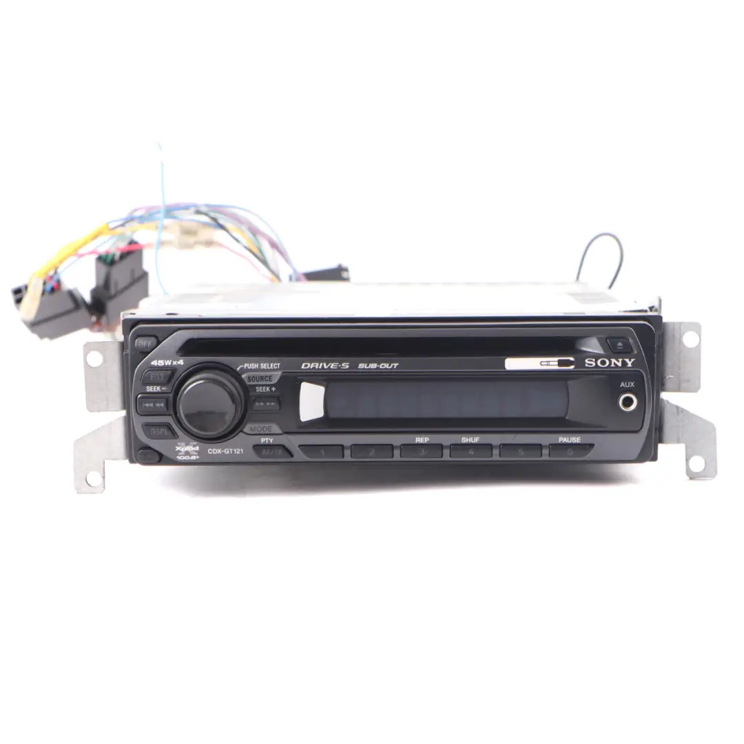 Genuine Sony Xplod CD Compact Disc Stereo Audio Player Head Unit to with Part number CDX-GT121 Genuine Sony Xplod CD Compact Disc Stereo Audio Player Head Unit - SKU CDX-GT121 - Part number CDX-GT121