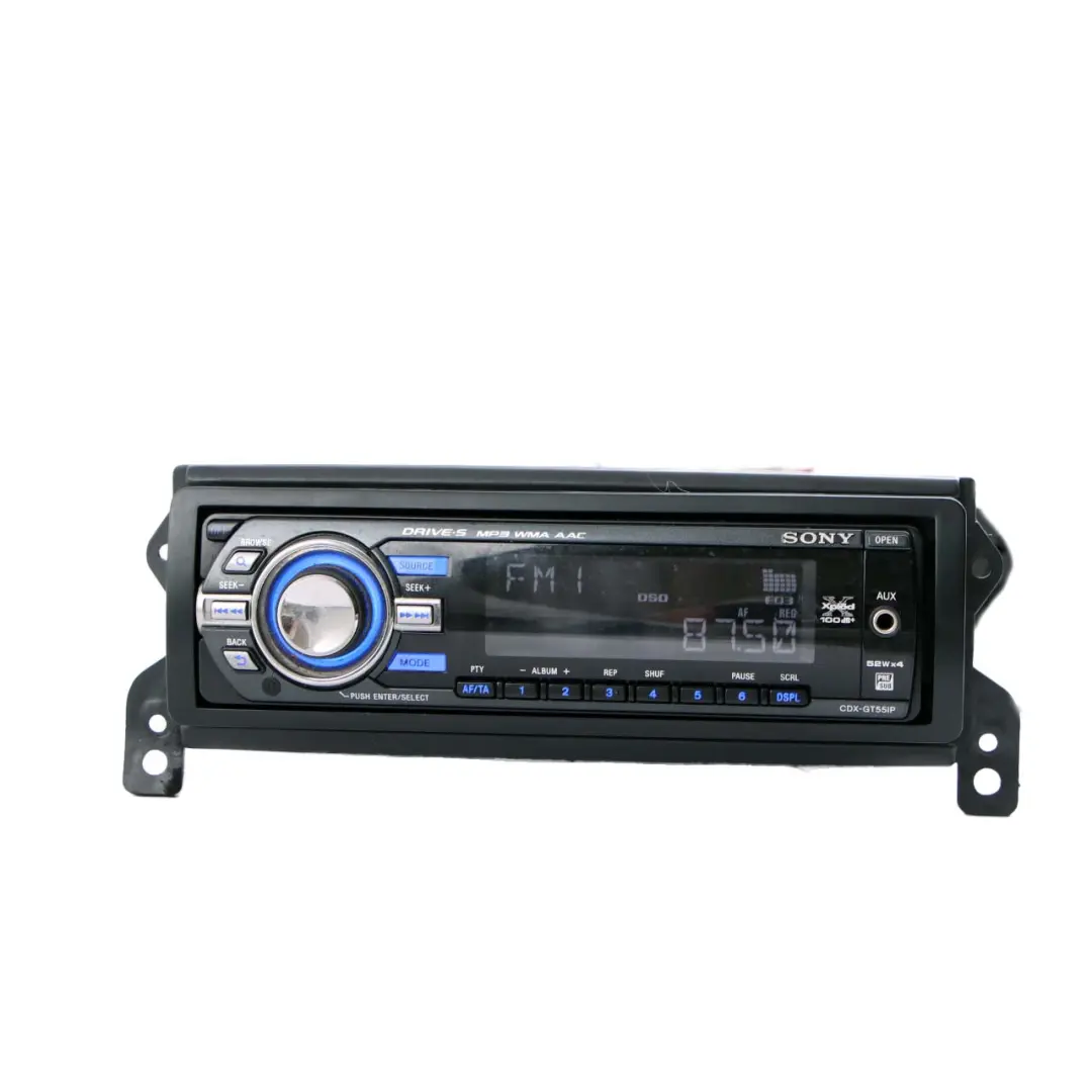Genuine Sony CD MP3 AUX Stereo Audio Radio Player Head Unit to with Part number CDX-GT55IP Genuine Sony CD MP3 AUX Stereo Audio Radio Player Head Unit - SKU CDX-GT55IP - Part number CDX-GT55IP