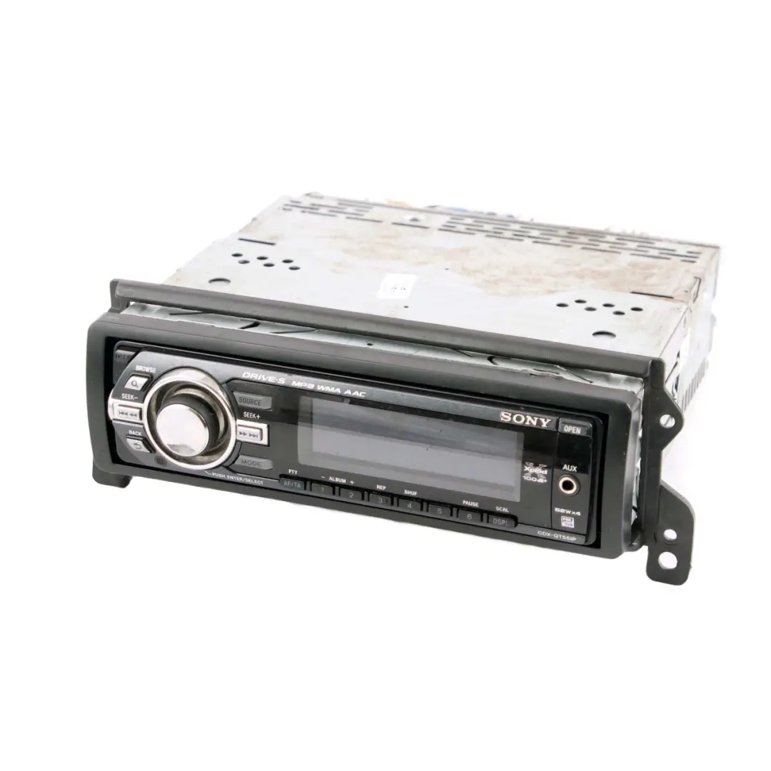 Genuine Sony CD MP3 AUX Stereo Audio Radio Player Head Unit to with Part number CDX-GT55IP Genuine Sony CD MP3 AUX Stereo Audio Radio Player Head Unit - SKU CDX-GT55IP - Part number CDX-GT55IP