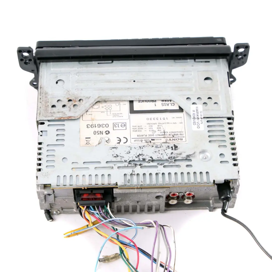 Genuine Sony CD MP3 AUX Stereo Audio Radio Player Head Unit to with Part number CDX-GT55IP Genuine Sony CD MP3 AUX Stereo Audio Radio Player Head Unit - SKU CDX-GT55IP - Part number CDX-GT55IP