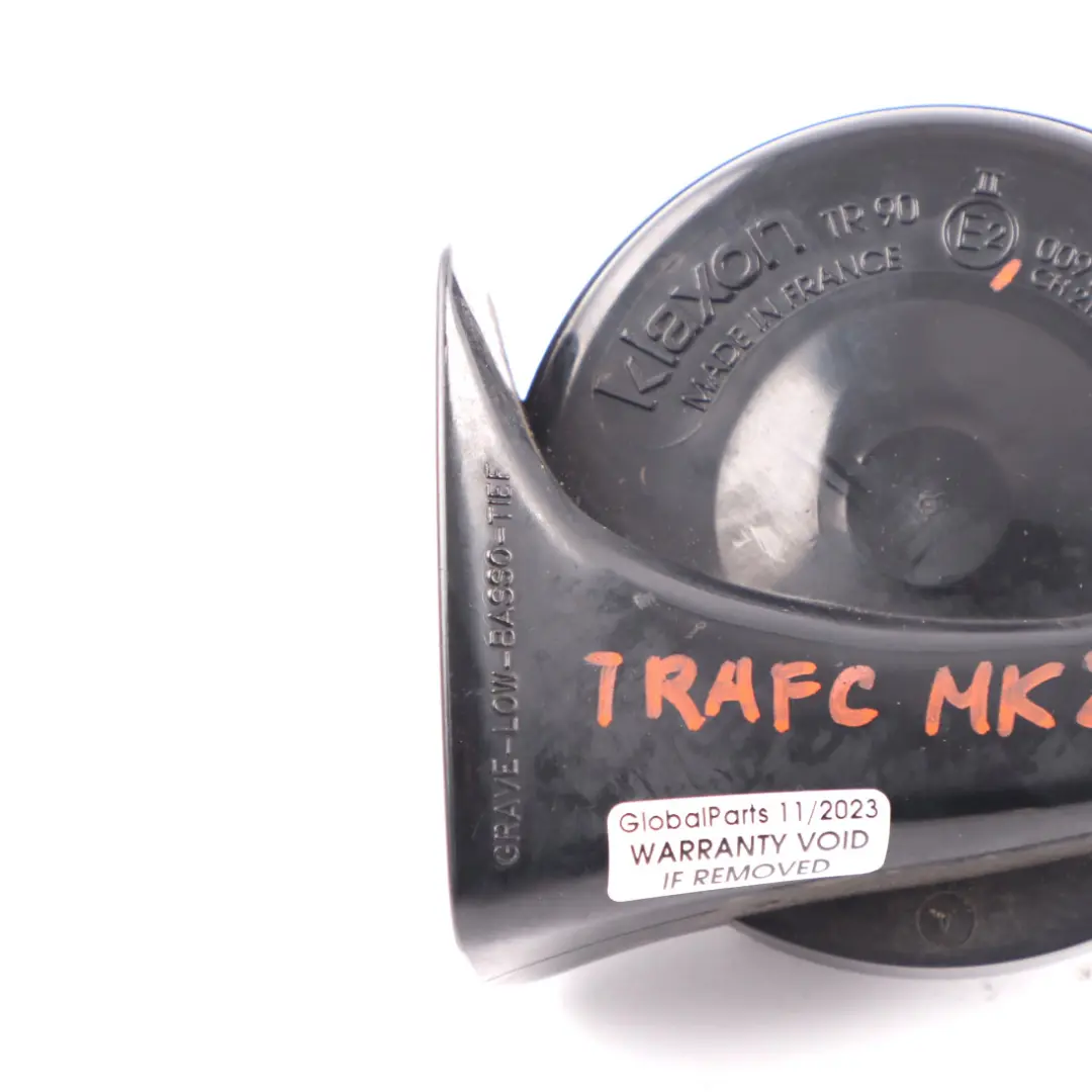 Renault Trafic 2 Horn Signal Fanfare Low Tone Pitch Siren - SKU CH2126 - Part number CH2126