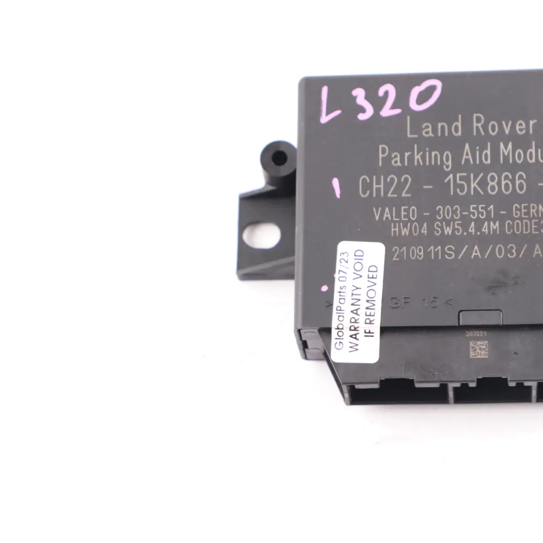 PDC Module Parking Assist Unit to Land Rover Range Rover Sport L320 with Part number CH2215K866BA Land Rover Range Rover Sport L320 PDC Module Parking Assist Unit - SKU CH2215K866BA - Part number CH2215K866BA