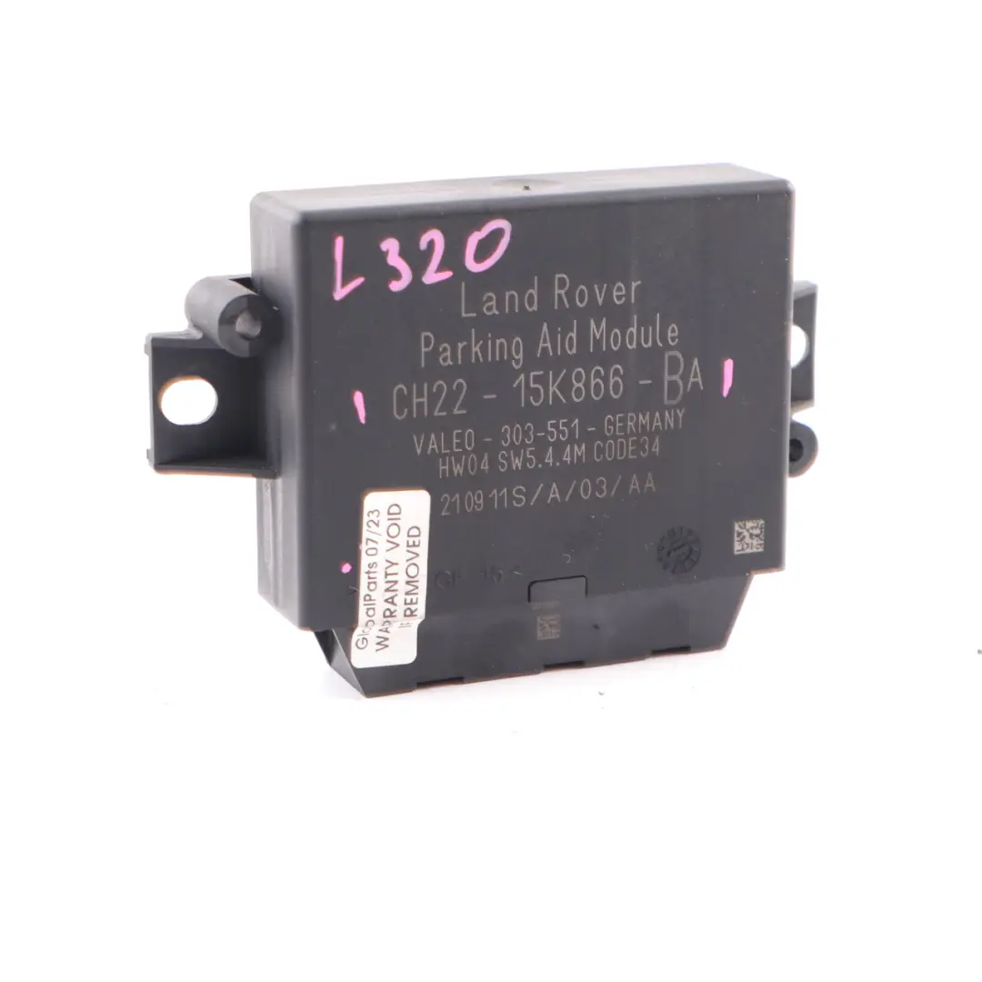 PDC Module Parking Assist Unit to Land Rover Range Rover Sport L320 with Part number CH2215K866BA Land Rover Range Rover Sport L320 PDC Module Parking Assist Unit - SKU CH2215K866BA - Part number CH2215K866BA