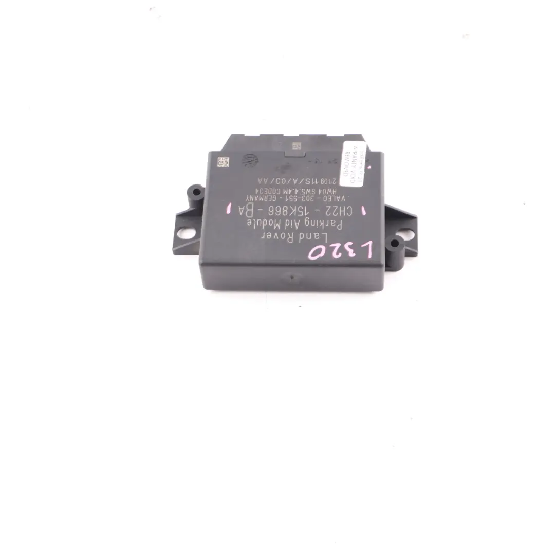 PDC Module Parking Assist Unit to Land Rover Range Rover Sport L320 with Part number CH2215K866BA Land Rover Range Rover Sport L320 PDC Module Parking Assist Unit - SKU CH2215K866BA - Part number CH2215K866BA