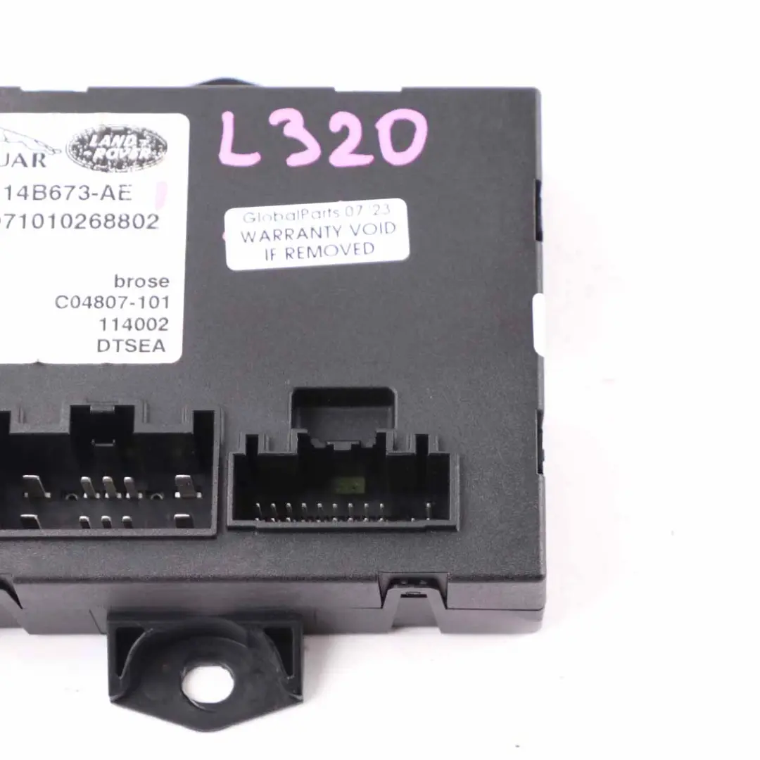 Control Module to Land Rover Range Rover Sport L320 Automatic Tailgate with Part number CH3214B673AE Land Rover Range Rover Sport L320 Automatic Tailgate Control Module - SKU CH3214B673AE - Part number CH3214B673AE