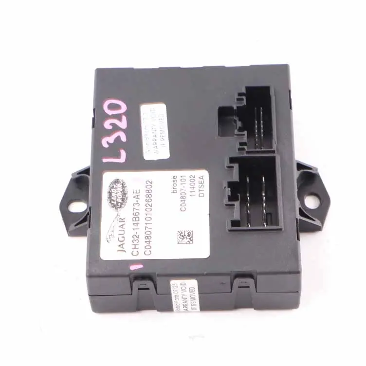 Control Module to Land Rover Range Rover Sport L320 Automatic Tailgate with Part number CH3214B673AE Land Rover Range Rover Sport L320 Automatic Tailgate Control Module - SKU CH3214B673AE - Part number CH3214B673AE