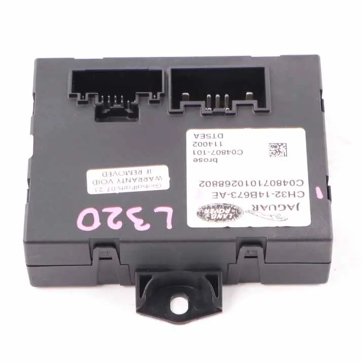 Control Module to Land Rover Range Rover Sport L320 Automatic Tailgate with Part number CH3214B673AE Land Rover Range Rover Sport L320 Automatic Tailgate Control Module - SKU CH3214B673AE - Part number CH3214B673AE