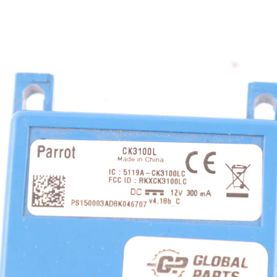 Parrot Bluebox Bluetooth Hands-free Connection Control Unit Module  - SKU CK3100L - Part number CK3100L
