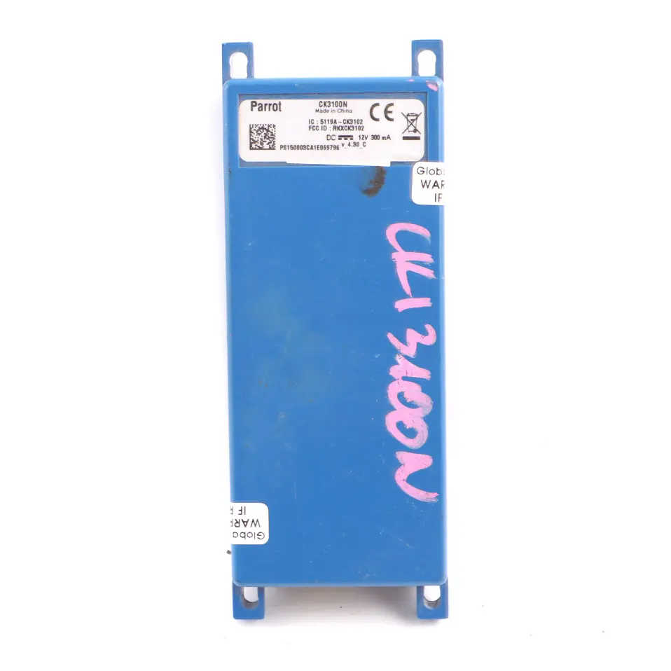 Módulo unidad control conexión manos Bluetooth Parrot Bluebox  - SKU CK3100N - Número de pieza CK3100
