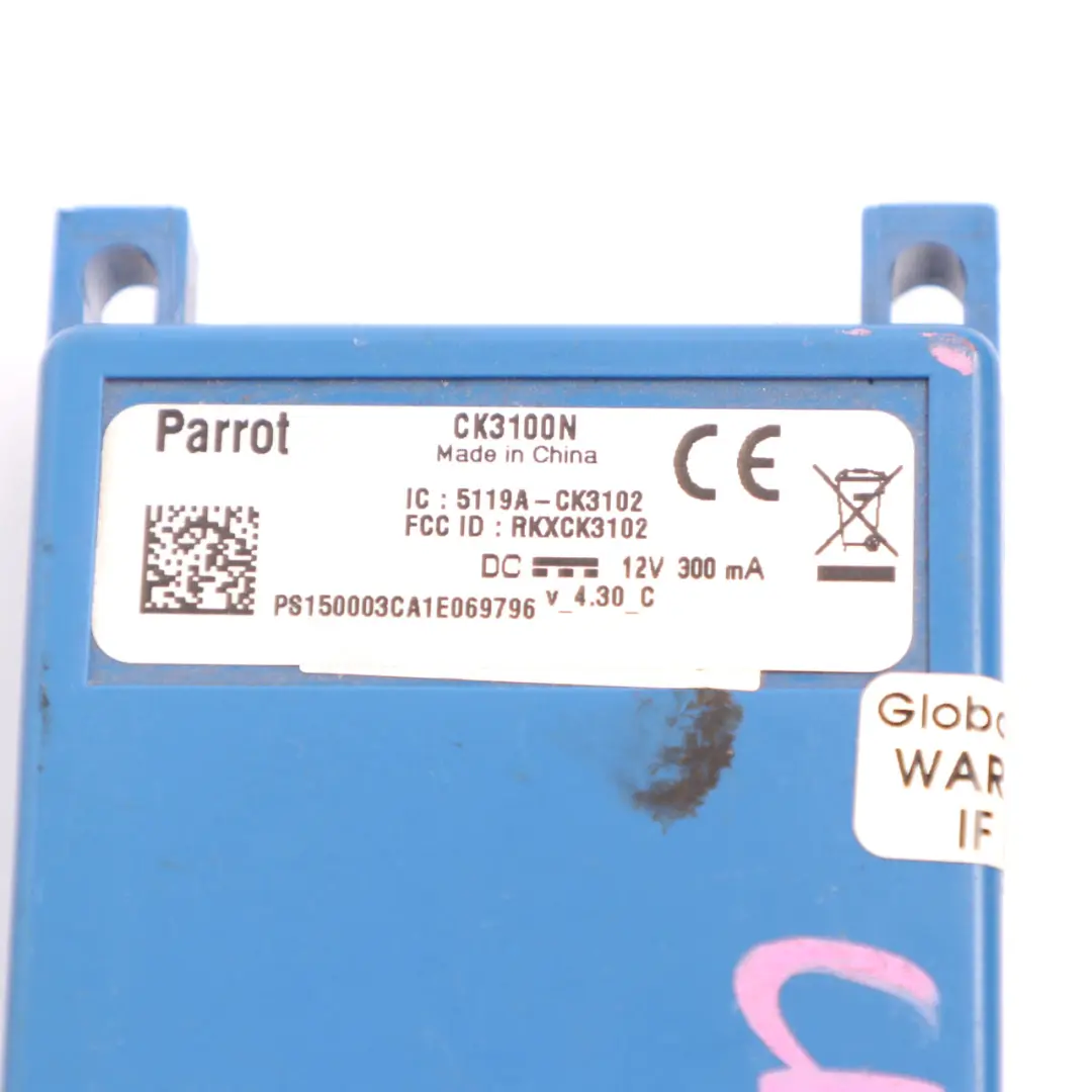 Módulo unidad control conexión manos Bluetooth Parrot Bluebox  - SKU CK3100N - Número de pieza CK3100
