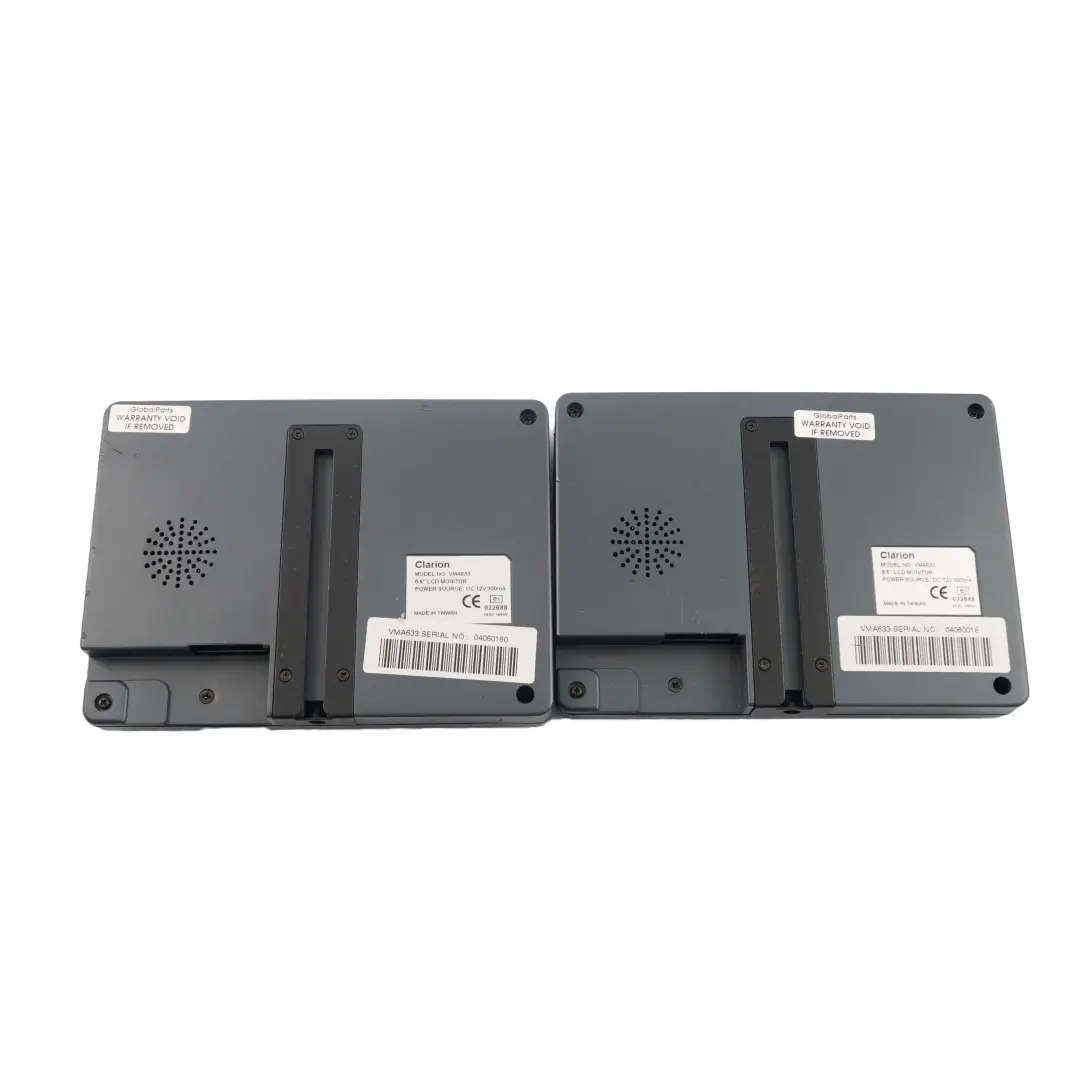 Navegacion DVD Sistema Infoentretenimiento Monitor Pantalla Set  - SKU Clarion VMA633 - Número de pieza Clarion VMA633