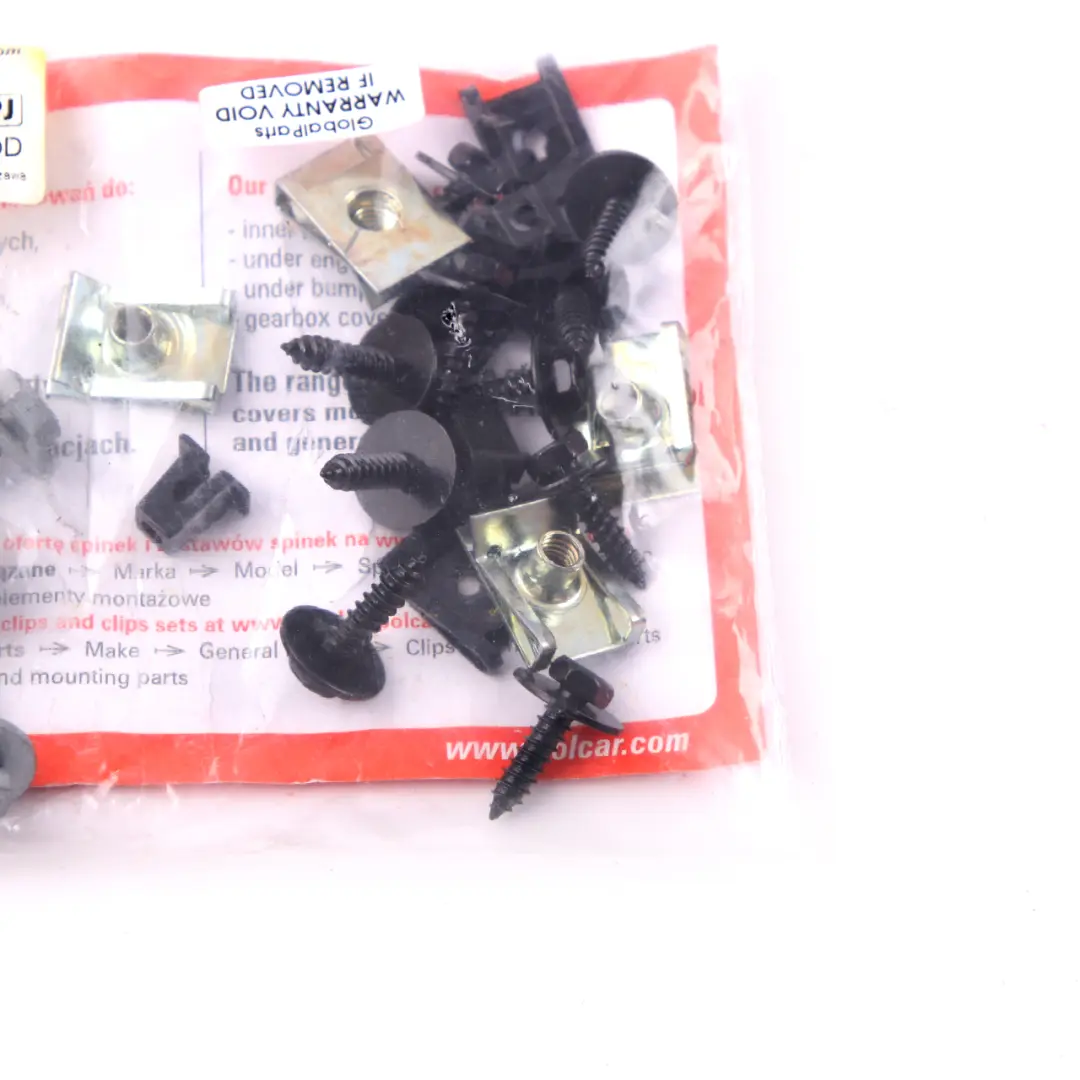 Polcar Engine Underbonnet Shield Protection Screen Clips Screws Set to BMW E90 E91 with Part number Clips Set E90 BMW E90 E91 Polcar Engine Underbonnet Shield Protection Screen Clips Screws Set - SKU Clips Set E90 - Part number Clips Set E90