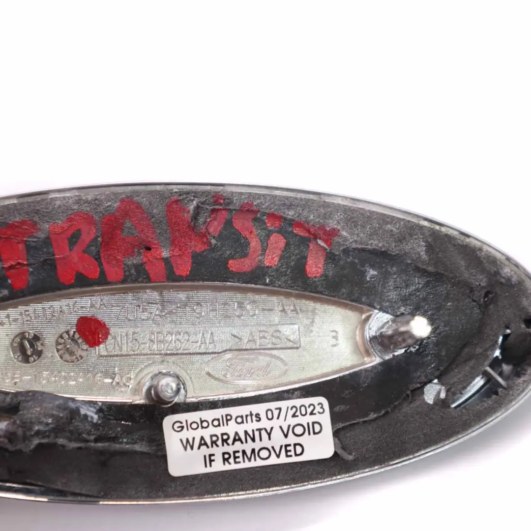 Front Emblem Ford Fiesta Transit Logo Grille Emblem Base to with Part number CN15-8B262-AA Front Emblem Ford Fiesta Transit Logo Grille Emblem Base - SKU CN15-8B262-AA - Part number CN15-8B262-AA