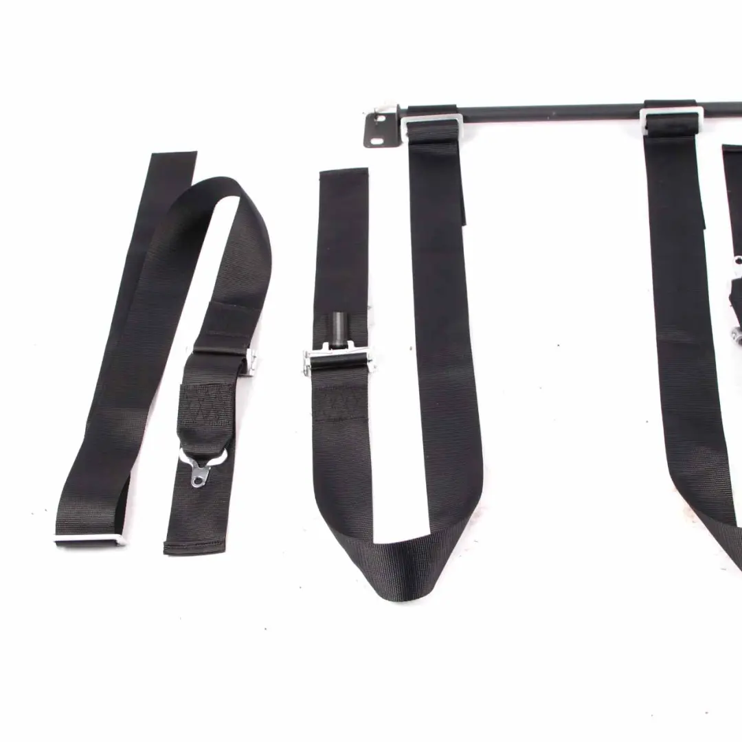  Seats Mini R53 Cobra Monaco Bucket Seat Set Black Rally Belts Mountage Bars - SKU Cobra Monaco Sport R53 Set - Part number Cobra Monaco Sport R53 Set
