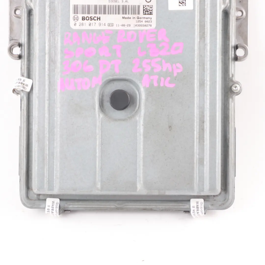 Land Rover Range Rover Sport 3.0d Diesel Engine Control Unit ECU CX23-12C520-PA - SKU CX2312C520PA - Part number CX2312C520PA