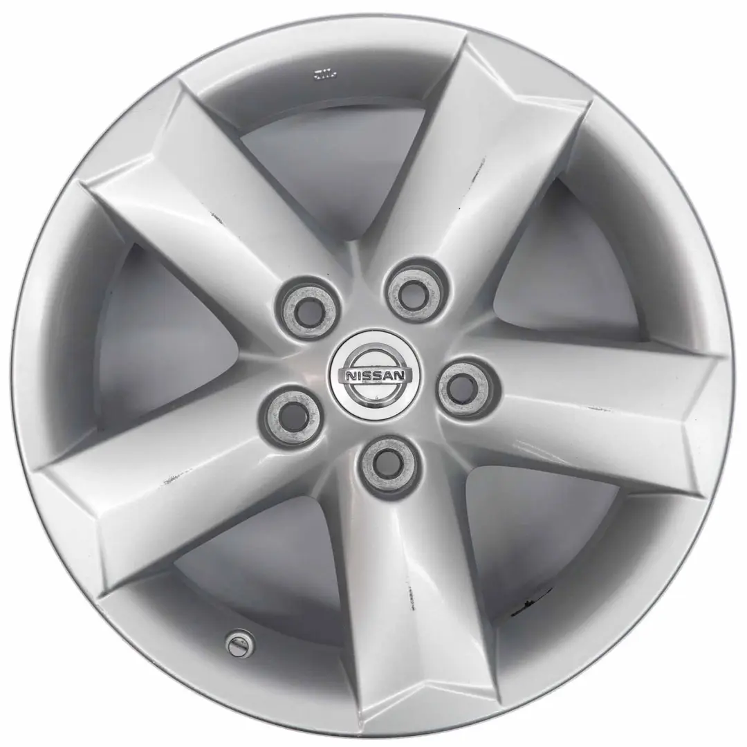 Nissan Qashqai J10 Silver Wheel Alloy Rim 16" ET:40 6,5J - SKU D0300JD01B-1 - Part number D0300JD01B
