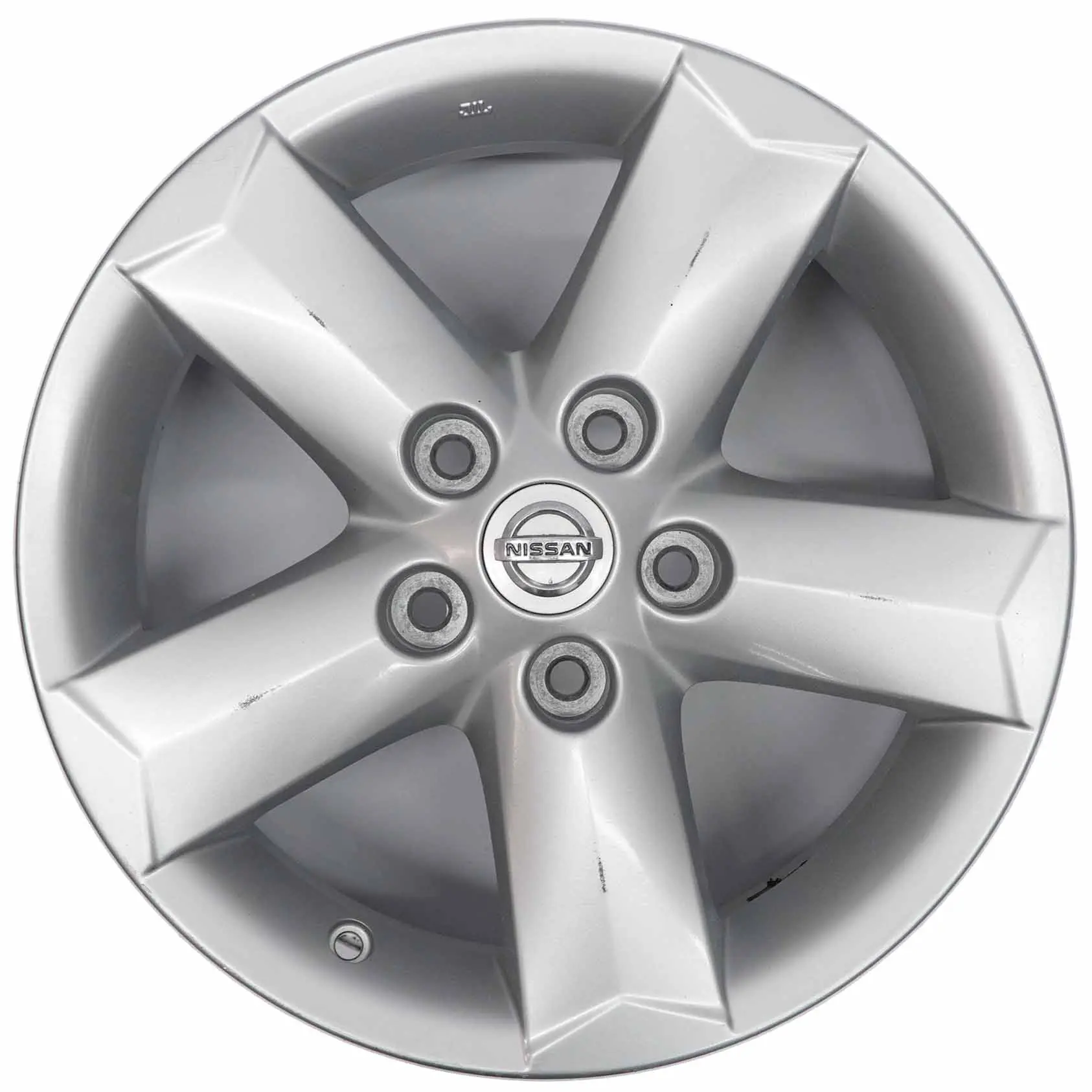 Nissan Qashqai J10 Argento Cerchio in lega 16" ET:40 6,5J D0300JD01B
