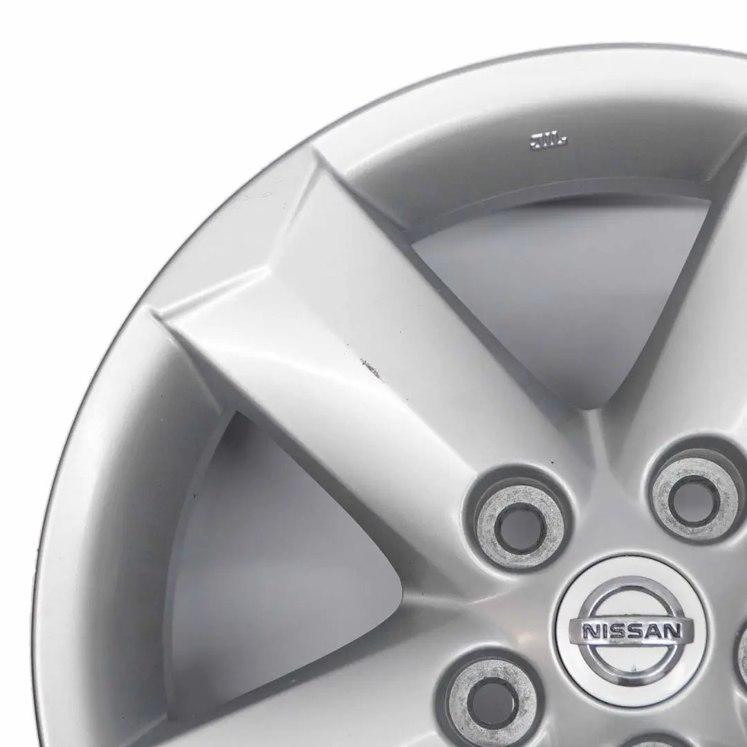 Alloy Rim 16" ET:40 6,5J to Nissan Qashqai J10 Silver Wheel with Part number D0300JD01B Nissan Qashqai J10 Silver Wheel Alloy Rim 16" ET:40 6,5J - SKU D0300JD01B-1 - Part number D0300JD01B