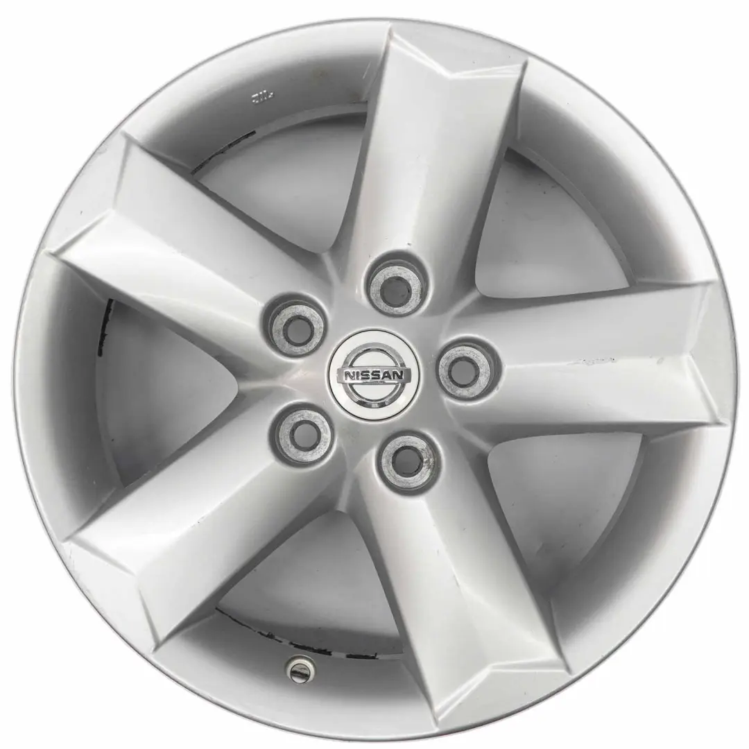 Argent Jante Alliage 16" ET:40 6,5J pour Nissan Qashqai J10 à propos du numéro de pièce D0300JD01B Nissan Qashqai J10 Argent Jante Alliage 16" ET:40 6,5J - SKU D0300JD01B-2 - Numéro de pièce D0300JD01B