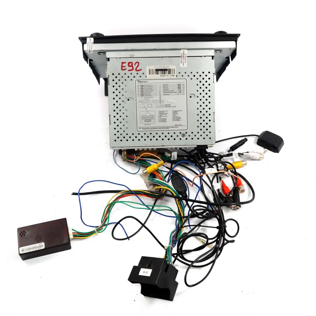 Unite de tete ecran tactile DVD Bluetooth pour BMW E92 à propos du numéro de pièce D5165 BMW E92 Unite de tete ecran tactile DVD Bluetooth - SKU D5165 - Numéro de pièce D5165