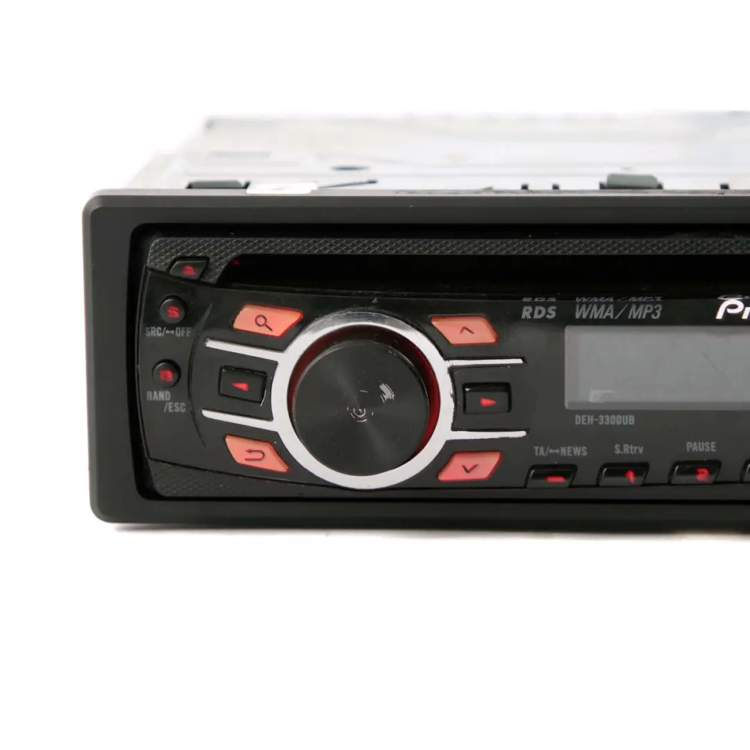 Genuine Pioneer USB AUX iPhone iPod Stereo Audio Player 1 DIN to with Part number DEH-3300UB Genuine Pioneer USB AUX iPhone iPod Stereo Audio Player 1 DIN - SKU DEH-3300UB - Part number DEH-3300UB