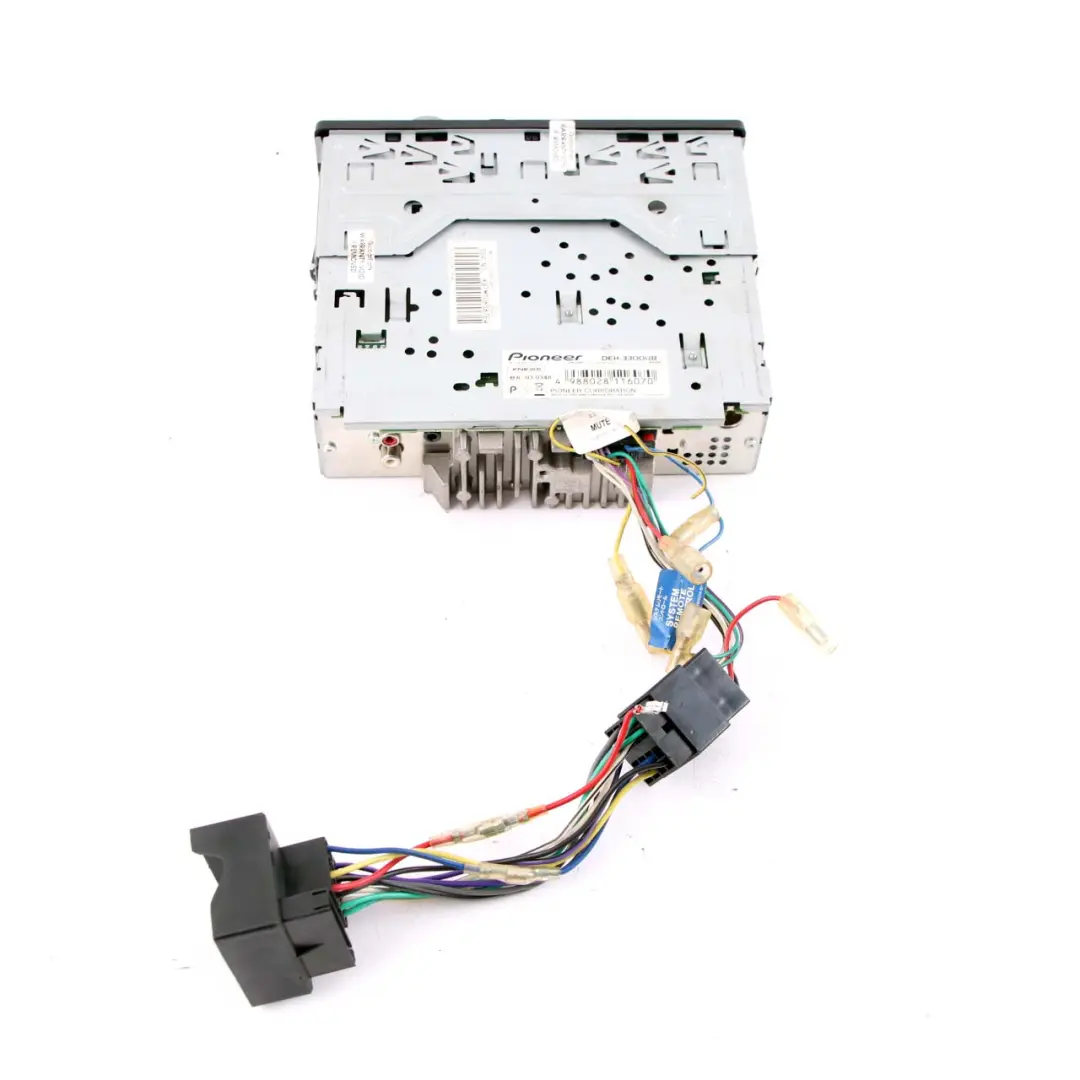  Genuine Pioneer USB AUX iPhone iPod Stereo Audio Player 1 DIN - SKU DEH-3300UB - Part number DEH-3300UB