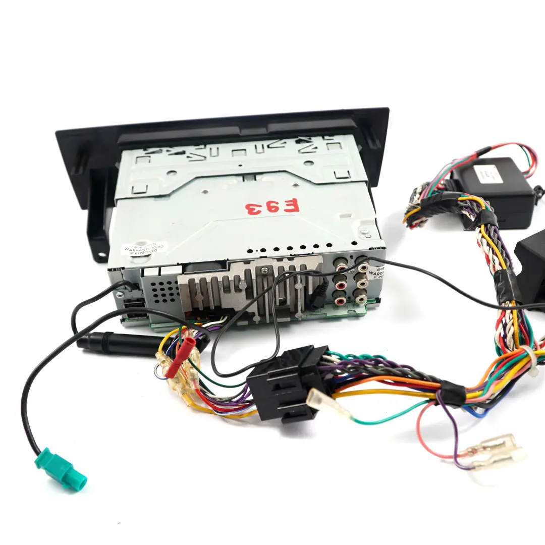Genuine Pioneer Bluetooth USB AUX CD Audio Player 1 DIN BMW E93  - SKU DEH-X9600BT - Part number DEH-X9600BT