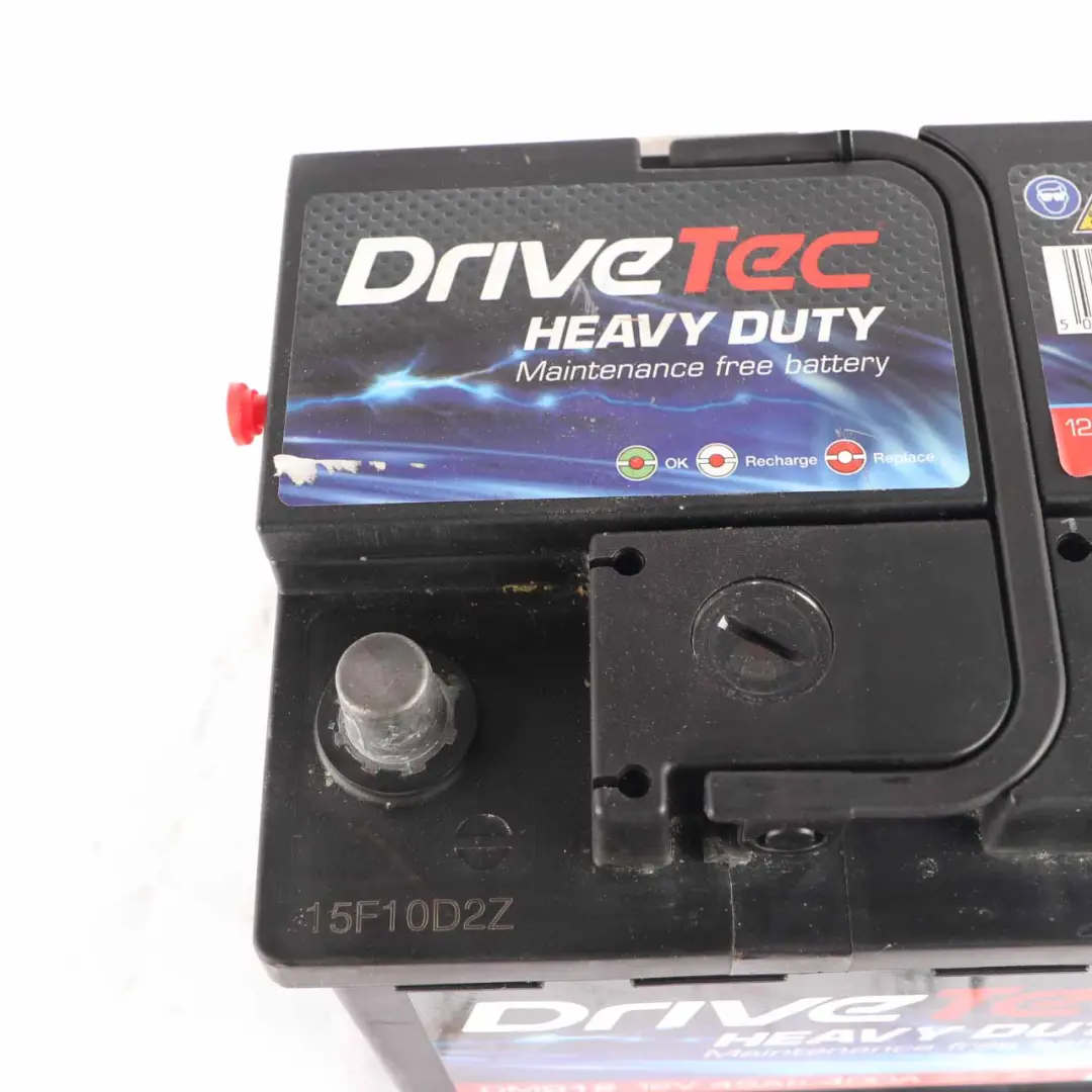 DriveTec Heavy Duty 12V Accumulator Battery 45Ah 400A DM012 to with Part number DriveTec Heavy Duty 45Ah Accumulator DriveTec Heavy Duty 12V Accumulator Battery 45Ah 400A DM012 - SKU DriveTec Heavy Duty 45Ah Accumulator - Part number DriveTec Heavy Duty 45Ah Accumulator