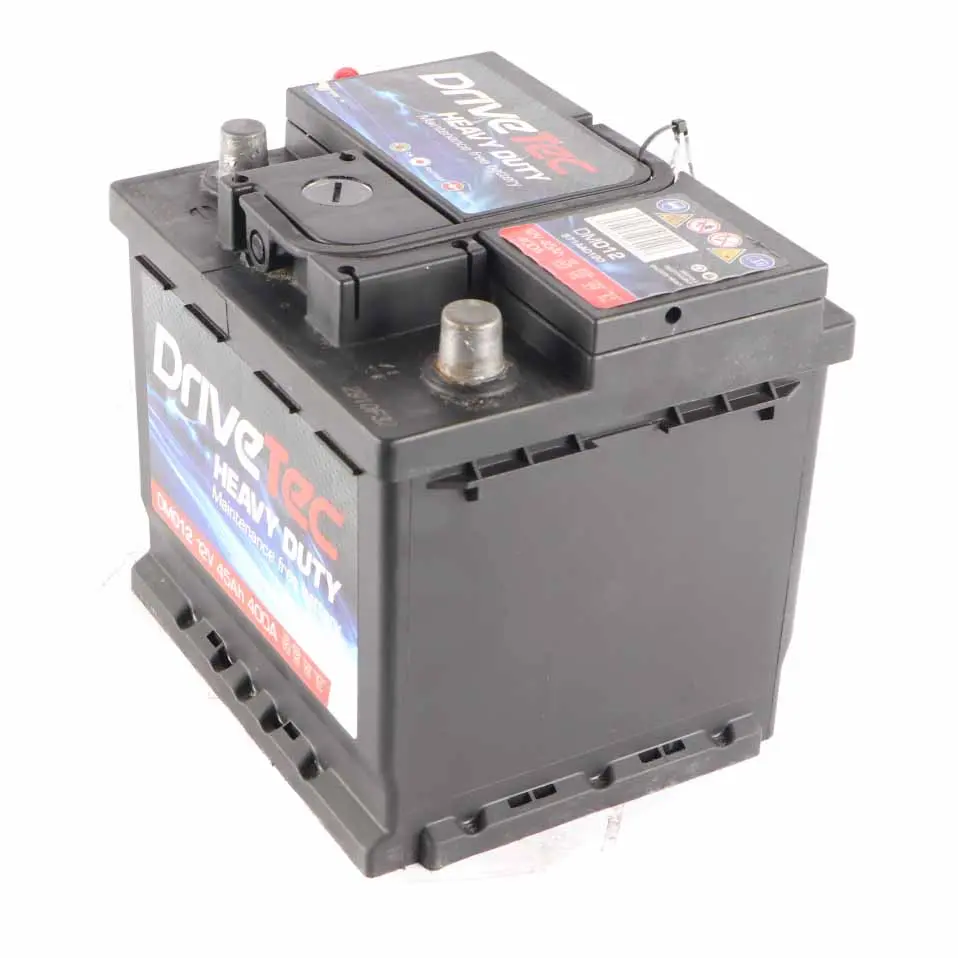 DriveTec Heavy Duty 12V Accumulator Battery 45Ah 400A DM012 to with Part number DriveTec Heavy Duty 45Ah Accumulator DriveTec Heavy Duty 12V Accumulator Battery 45Ah 400A DM012 - SKU DriveTec Heavy Duty 45Ah Accumulator - Part number DriveTec Heavy Duty 45Ah Accumulator