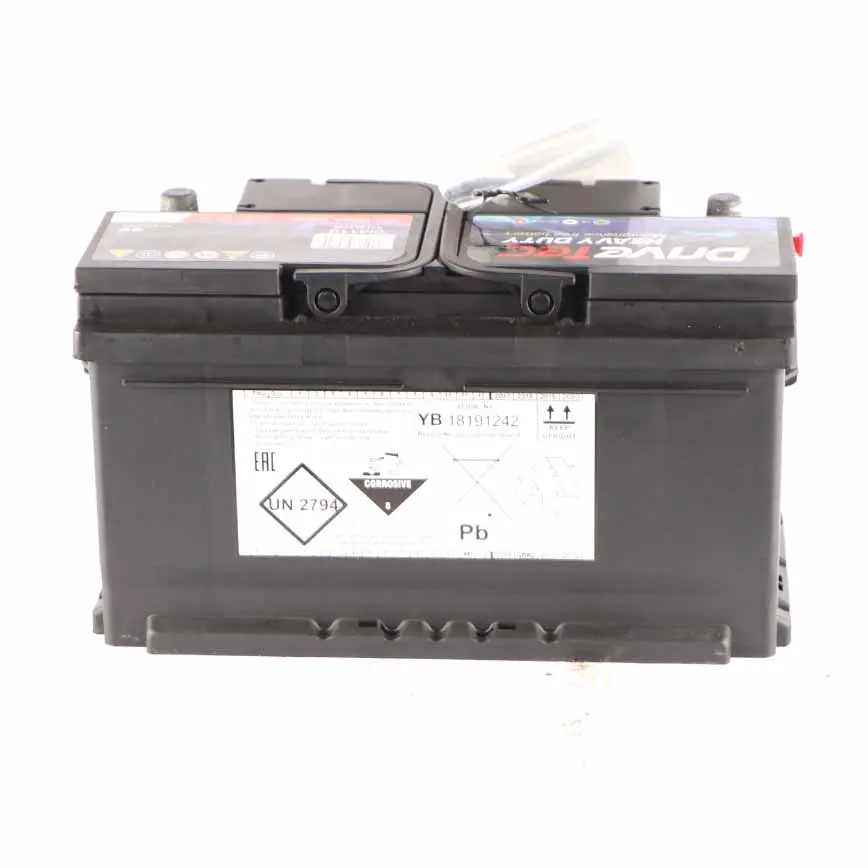  DriveTec Heavy Duty 12V Accumulator Battery 80Ah 660A DM110 - SKU DriveTec Heavy Duty 80Ah Accumulator - Part number DriveTec Heavy Duty 80Ah Accumulator