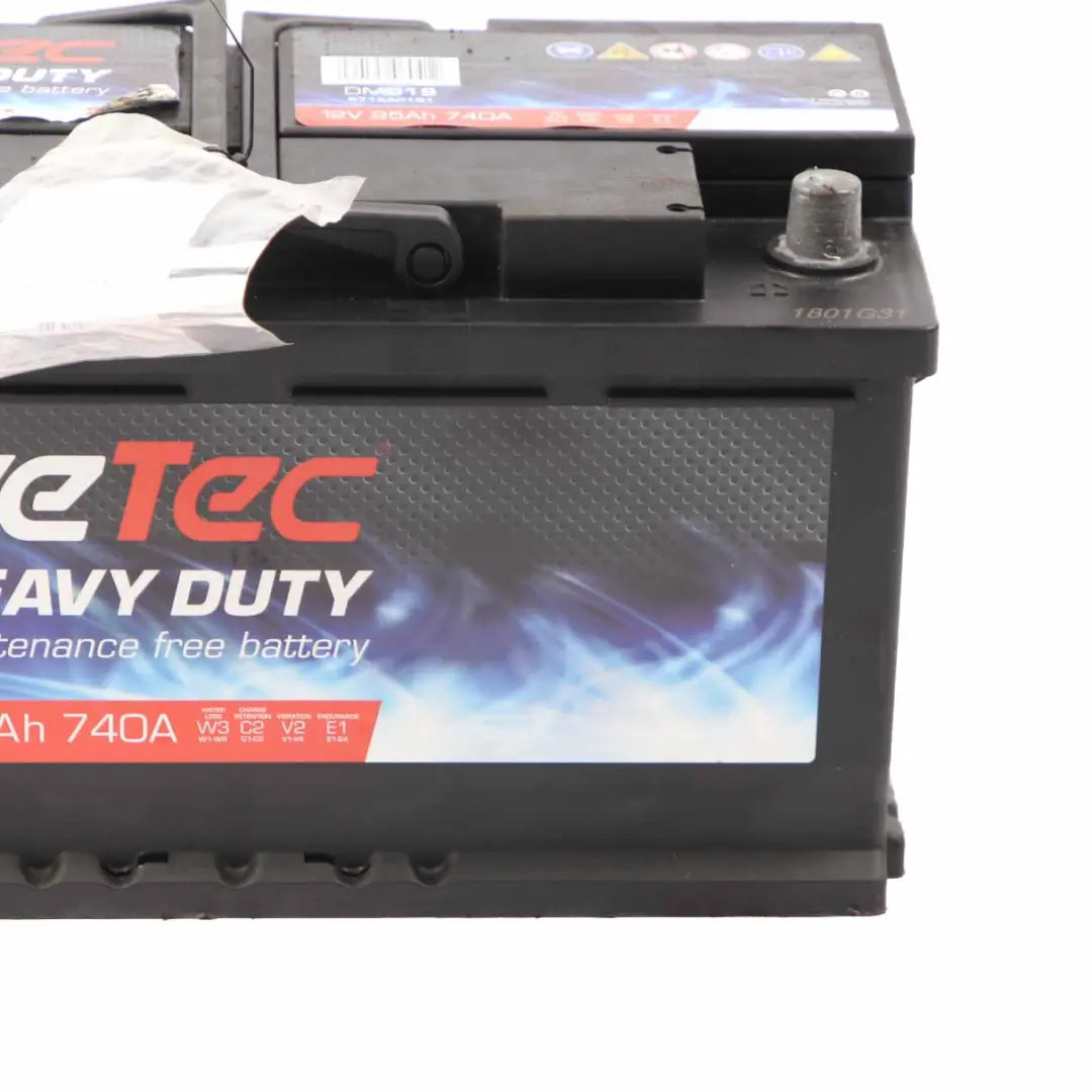  DriveTec Heavy Duty 12V Accumulator Battery 95Ah 740A DM019 - SKU DriveTec Heavy Duty 95Ah Accumulator - Part number DriveTec Heavy Duty 95Ah Accumulator