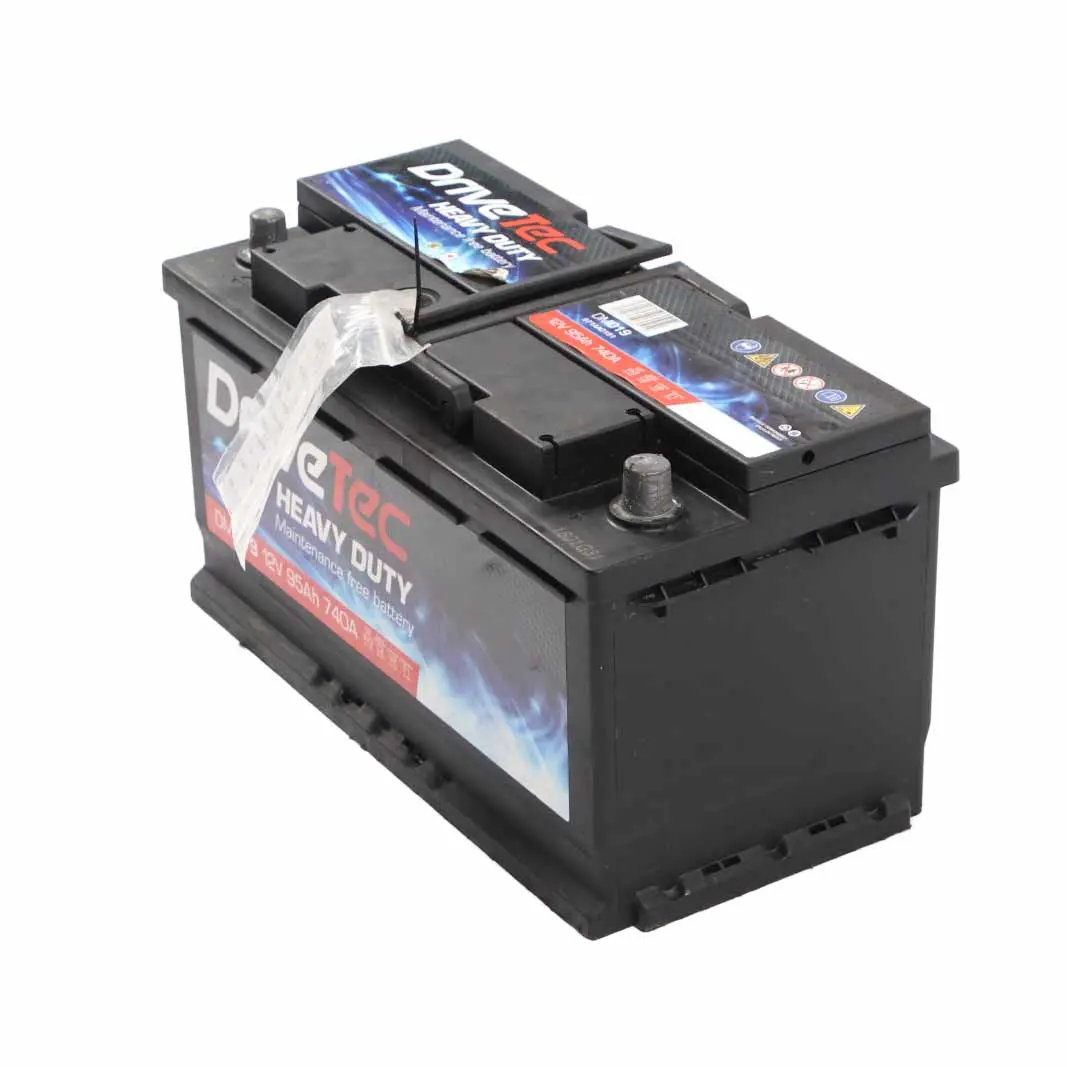 DriveTec Heavy Duty 12V Accumulator Battery 95Ah 740A DM019 to with Part number DriveTec Heavy Duty 95Ah Accumulator DriveTec Heavy Duty 12V Accumulator Battery 95Ah 740A DM019 - SKU DriveTec Heavy Duty 95Ah Accumulator - Part number DriveTec Heavy Duty 95Ah Accumulator