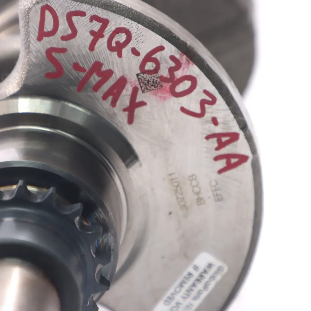  Crankshaft Ford Mondeo MK4 S-Max 2.0 TDCi Diesel Engine DS7Q-6303-AA 30725011 - SKU DS7Q6303AA - Part number DS7Q6303AA