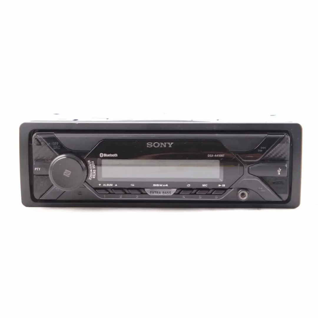Genuine Sony Bluetooth USB Stereo Audio Player Head Unit Frame  - SKU DSX-A410BT-1 - Part number DSX-A410BT