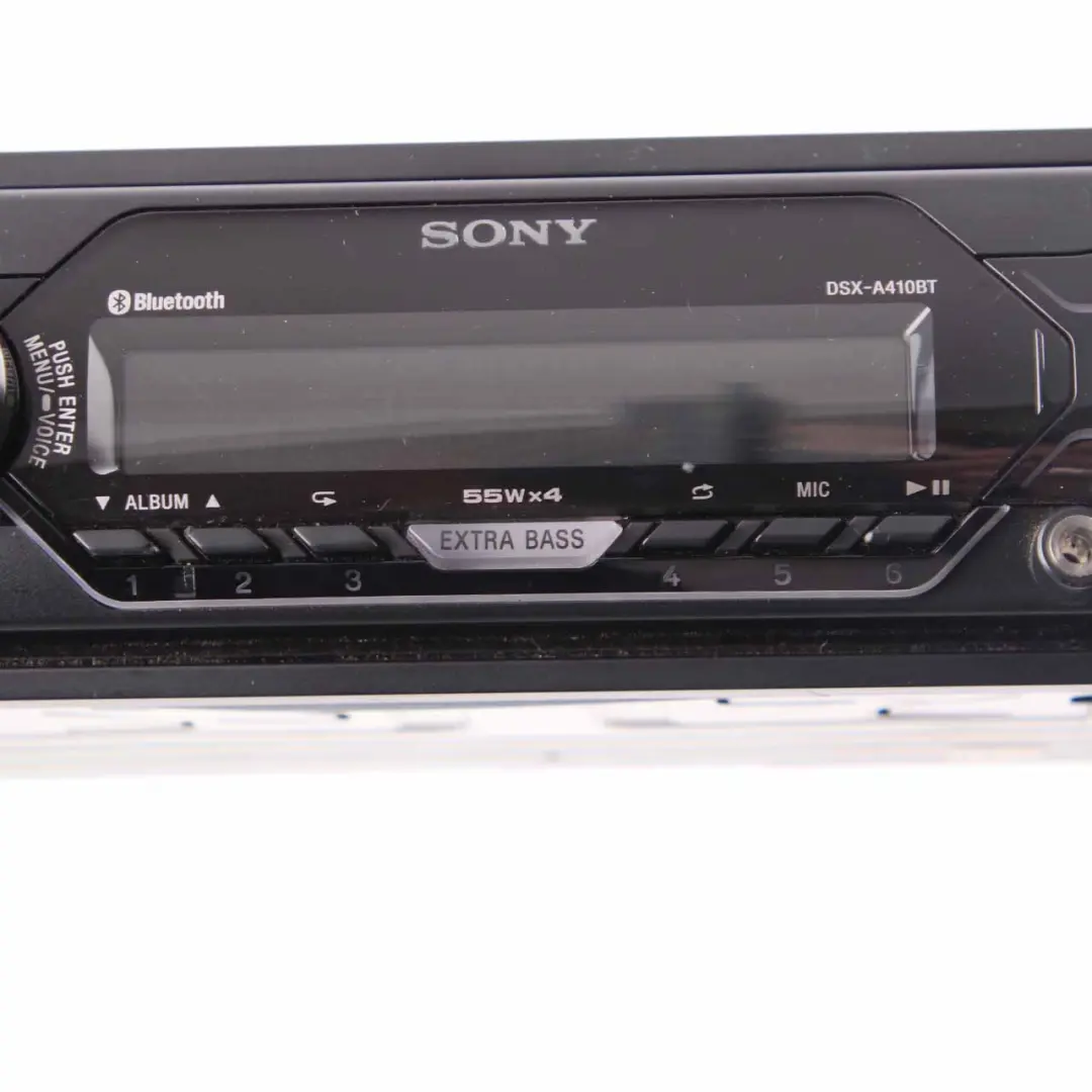 Genuine Sony Bluetooth USB Stereo Audio Player Head Unit Frame  - SKU DSX-A410BT-1 - Part number DSX-A410BT