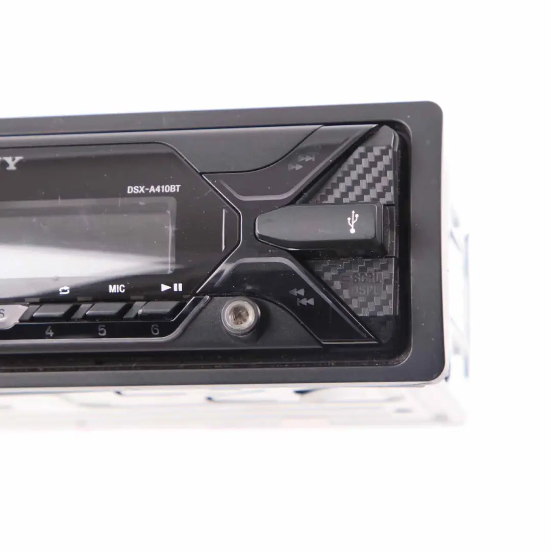Genuine Sony Bluetooth USB Stereo Audio Player Head Unit Frame  - SKU DSX-A410BT-1 - Part number DSX-A410BT
