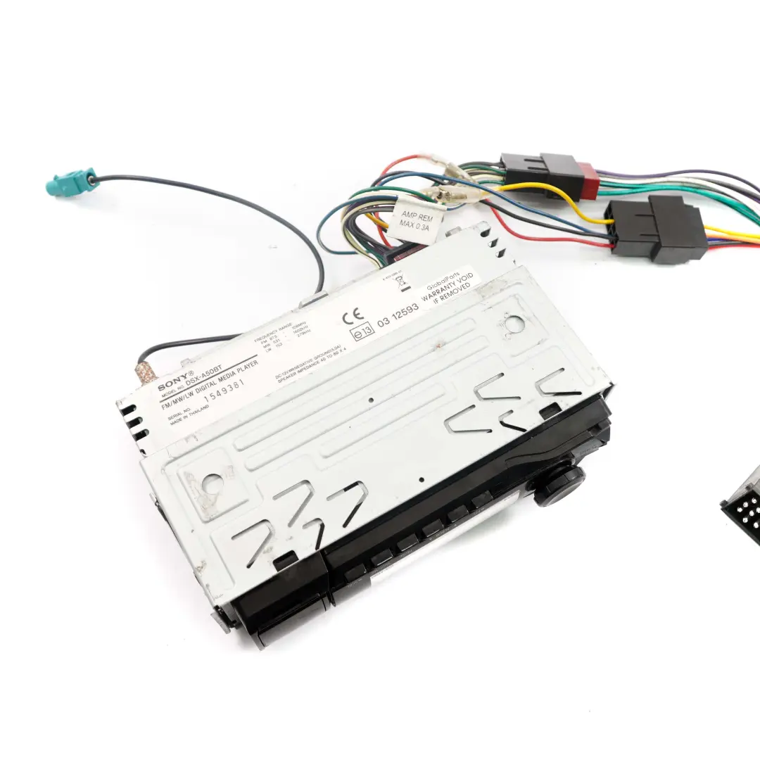 Radio samochodowe Sony Bluetooth USB AUX  - SKU DSX-A50BT - Numer Części DSX-A50BT